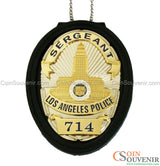 Dragnet Joe Friday #714 & Bill Gannon #4848 2Pcs Badges Set