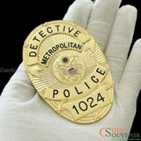 Se7en Detective William Somerset Police Badge Movie Prop