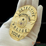 Se7en Detective William Somerset Police Badge Movie Prop