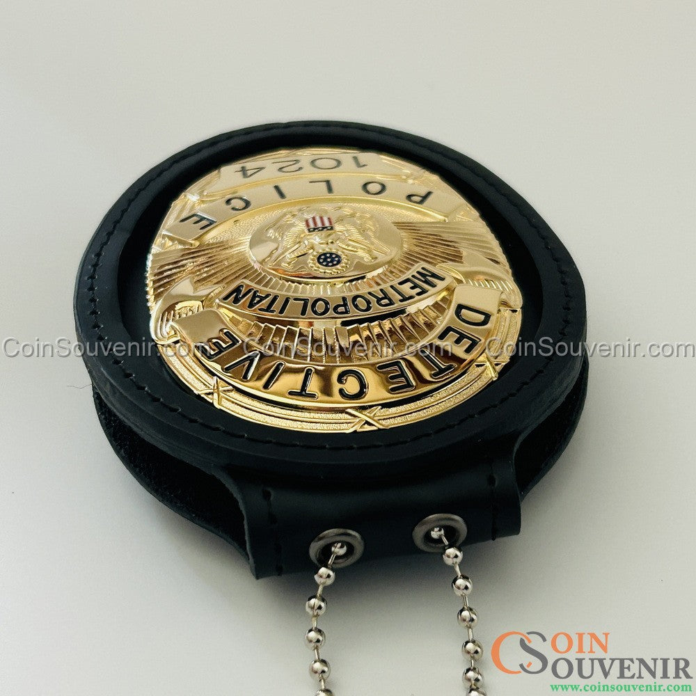 Se7en Detective William Somerset's Badge Metropolitan Police Movie Prop