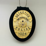 Se7en Detective William Somerset Police Badge Movie Prop