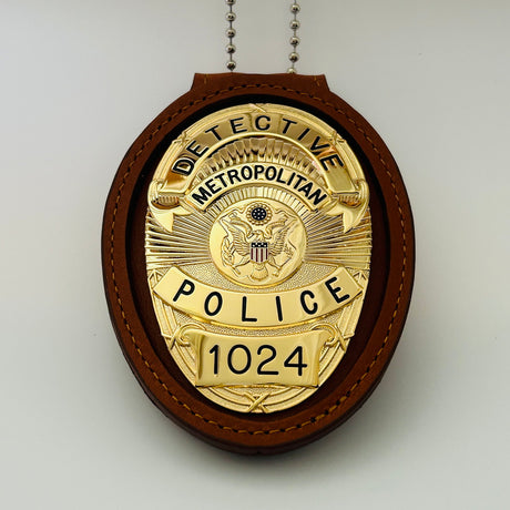 Se7en Detective William Somerset's Badge Metropolitan Police Movie Prop
