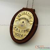 Se7en Detective William Somerset Police Badge Movie Prop