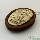 Se7en Detective William Somerset Police Badge Movie Prop