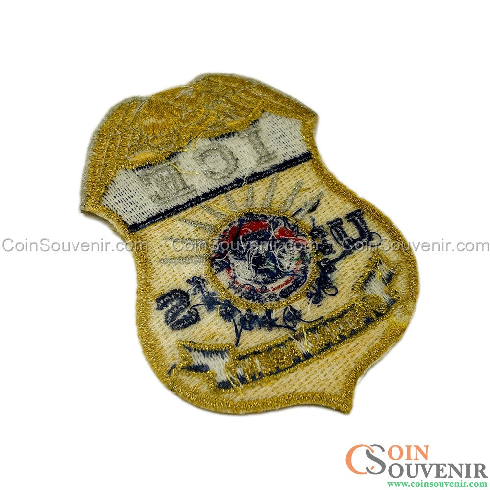 US ICE Special Agent Badge Embroidered Patch