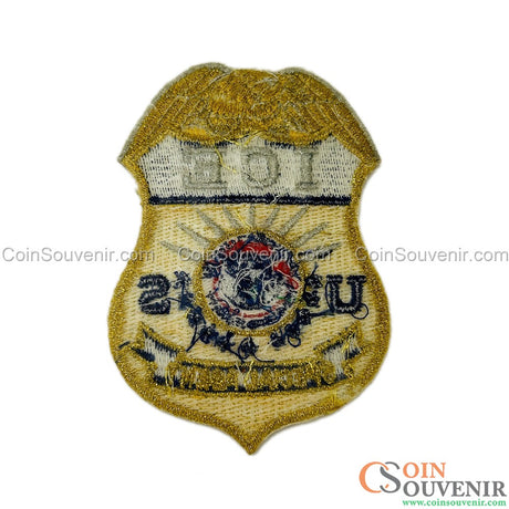 US ICE Special Agent Badge Embroidered Patch