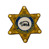 LASD Los Angeles County Sheriff Star Badge Embroidered Patch