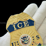 US ICE Officer Badge Premium Enamel Exact Replica