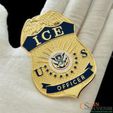 US ICE Officer Badge Premium Enamel Exact Replica