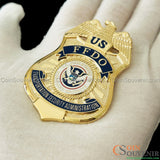 US TSA FFDO Federal Flight Deck Officer Wallet Badge Museum Quality