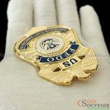 US TSA FFDO Federal Flight Deck Officer Wallet Badge Museum Quality