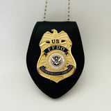 US TSA FFDO Federal Flight Deck Officer Wallet Badge Museum Quality
