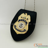 US TSA FFDO Federal Flight Deck Officer Wallet Badge Museum Quality