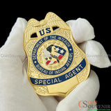 BIA DOI Bureau of Indian Affairs Special Agent Badge Museum Quality