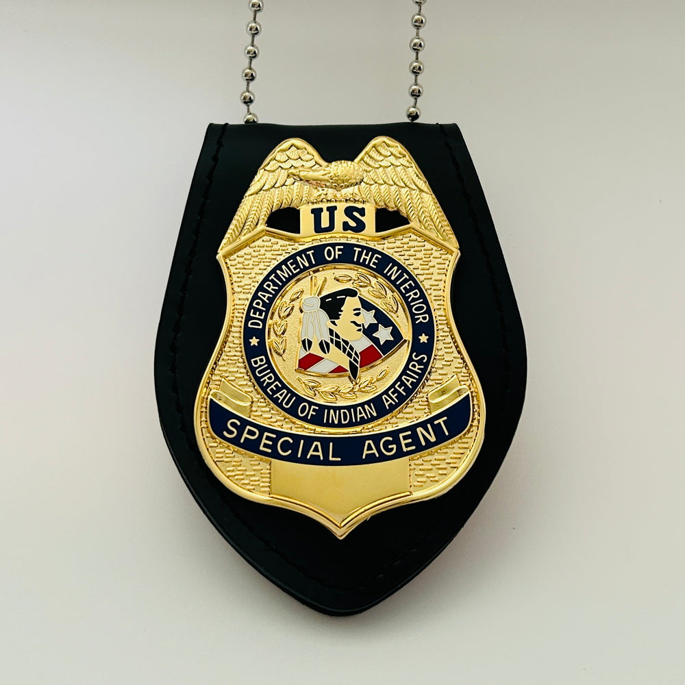 BIA DOI Bureau of Indian Affairs Special Agent Badge Museum Quality