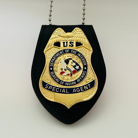 BIA DOI Bureau of Indian Affairs Special Agent Badge Museum Quality