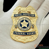 USPIS U.S. Postal Inspector Wallet Badge 2.5" Museum Quality