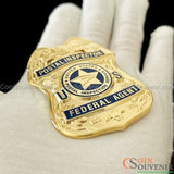 USPIS U.S. Postal Inspector Wallet Badge 2.5" Museum Quality