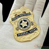 USPIS U.S. Postal Inspector Wallet Badge 2.5" Museum Quality