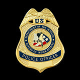 BIA DOI Bureau of Indian Affairs Police Officer Badge Museum Quality