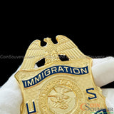 US DOJ INS Immigration Inspector Badge Museum Quality