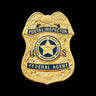 USPIS U.S. Postal Inspector Wallet Badge 2.5" Museum Quality