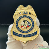 BIA DOI Bureau of Indian Affairs Police Officer Badge Museum Quality