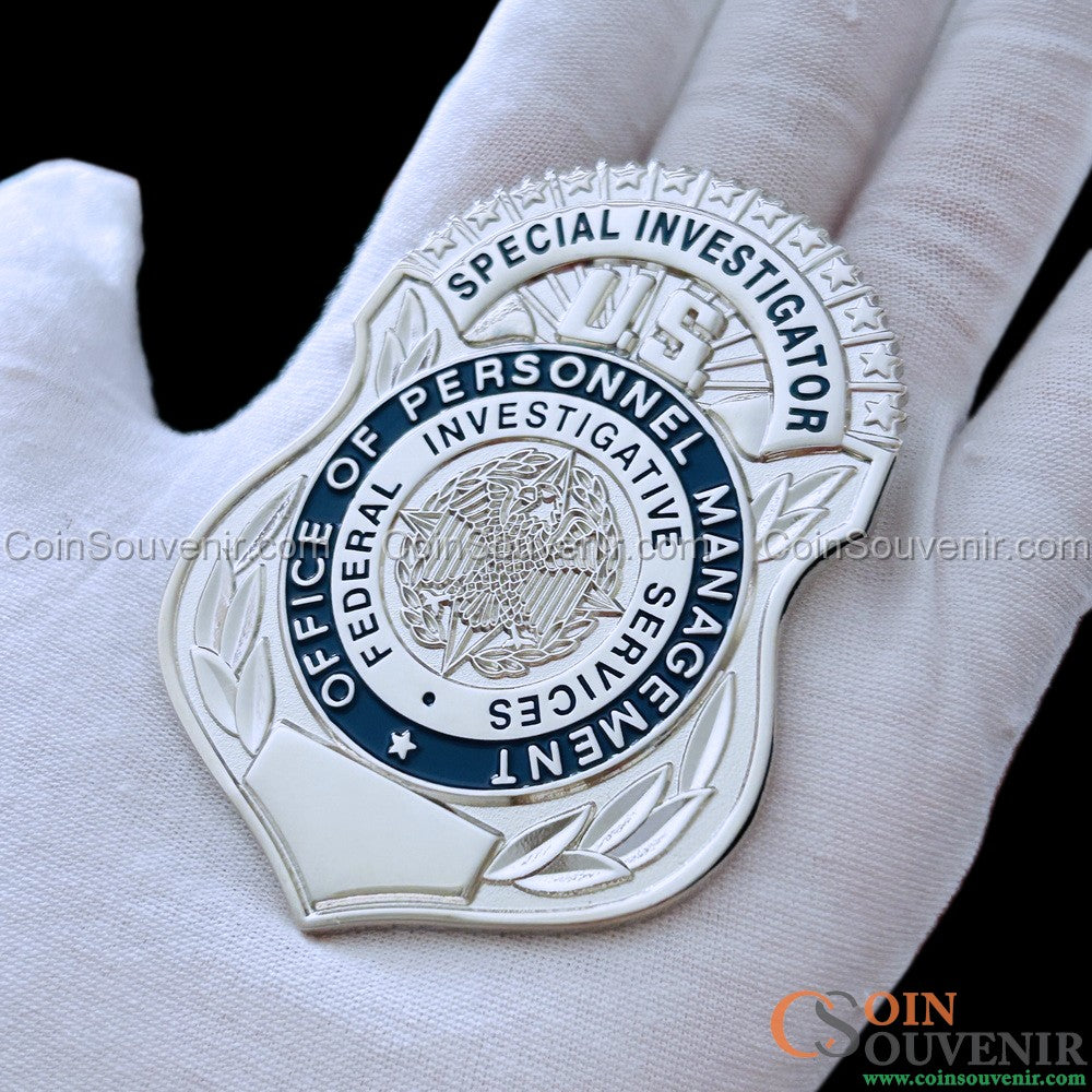 U.S. OPM FIS Special Investigator Badge