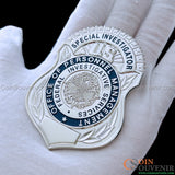 U.S. OPM FIS Special Investigator Badge