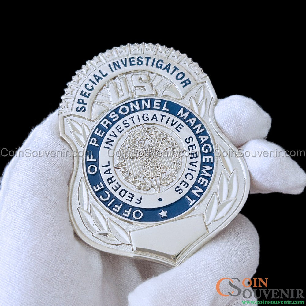 U.S. OPM FIS Special Investigator Badge