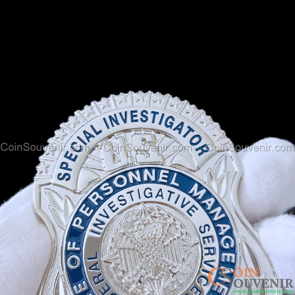 U.S. OPM FIS Special Investigator Badge