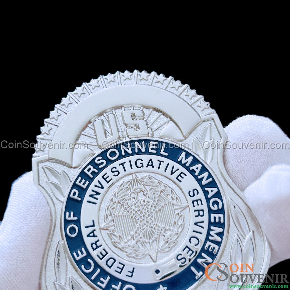 U.S. OPM FIS Badge Office of Personnel Management Federal Investigative Services