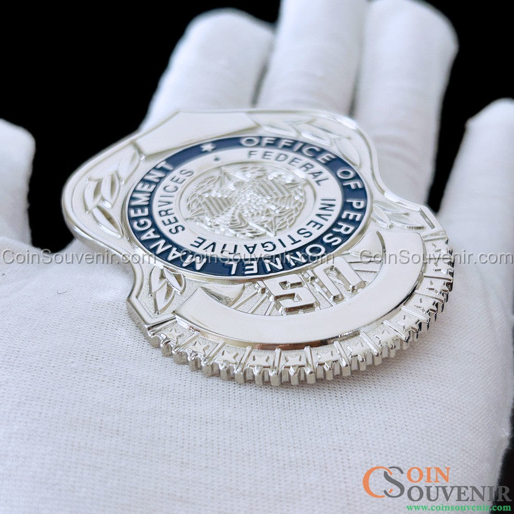 U.S. OPM FIS Badge Office of Personnel Management Federal Investigative Services