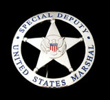 Ensemble de 7 insignes de maréchal américain USMS