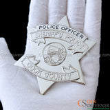 CCSPD Cook County Sheriff’s Police Officer Flat Wallet Badge