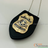 USPIS U.S. Postal Inspector Wallet Badge 2.5" Museum Quality