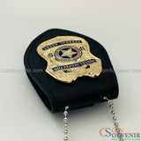 USPIS U.S. Postal Inspector Wallet Badge 2.5" Museum Quality