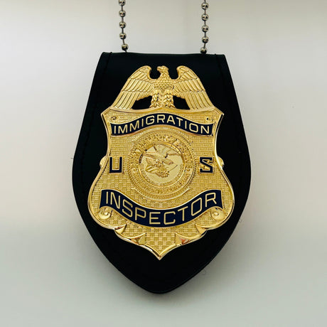 US DOJ INS Immigration Inspector Badge Museum Quality