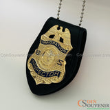 US DOJ INS Immigration Inspector Badge Museum Quality