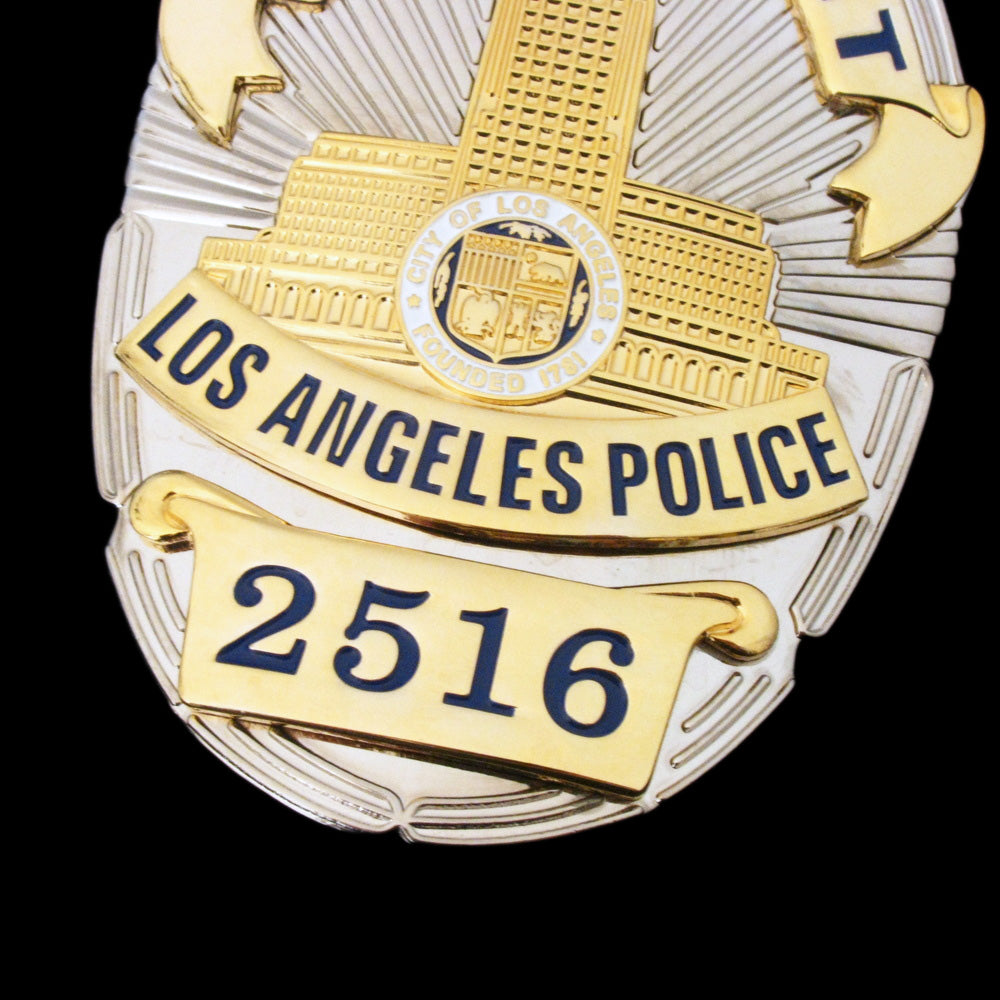 LAPD Sergeant #2516 Los Angeles Police Badge