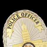 BHPD Beverly Hills Police Officer Badge #911