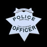 OPD Oakland Police Officer Star Honorably Retired Wallet Badge