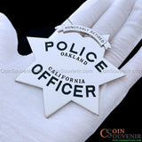 OPD Oakland Police Officer Star Honorably Retired Wallet Badge