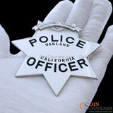 OPD Oakland Police Officer Star Honorably Retired Wallet Badge