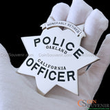 OPD Oakland Police Officer Star Honorably Retired Wallet Badge