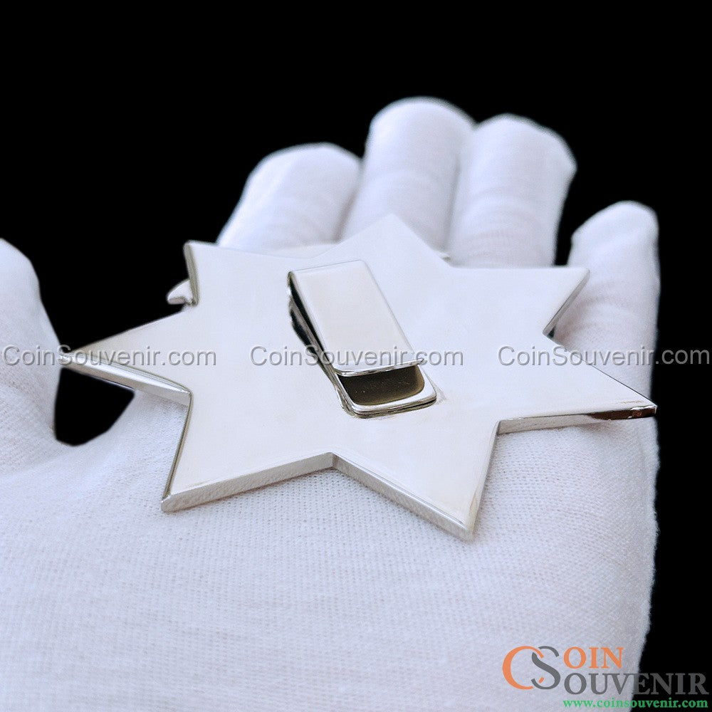 OPD Oakland Police Officer Star Honorably Retired Wallet Badge
