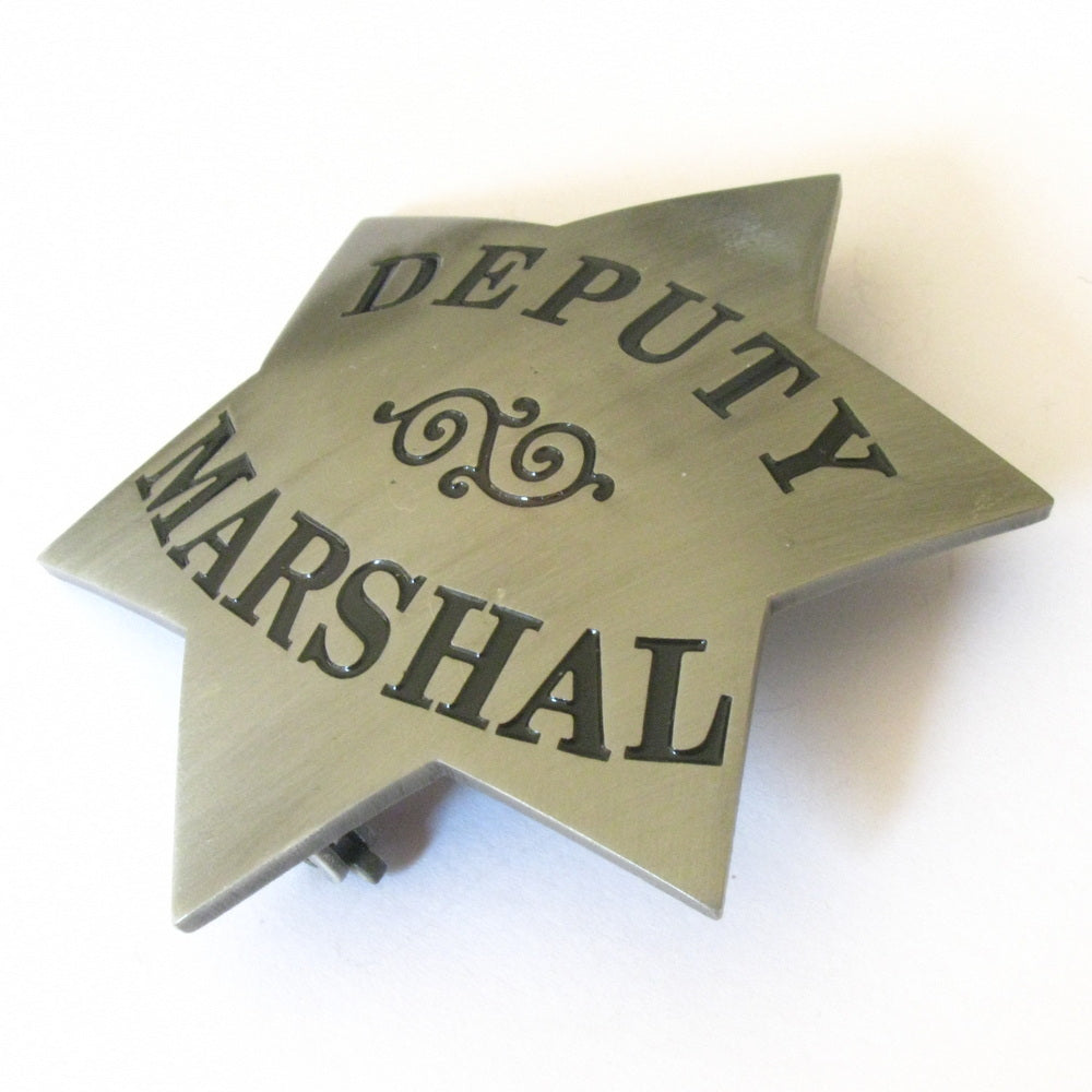 USMS Deputy U.S. Marshal Retro Star Shape Badge