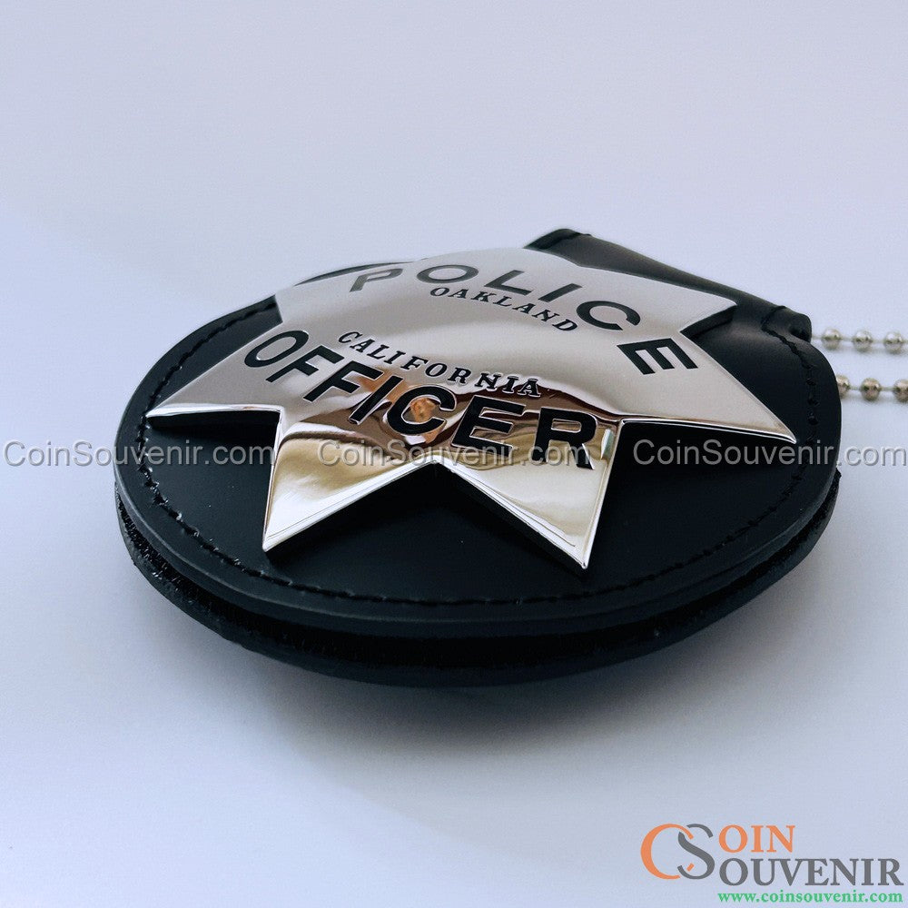 OPD Oakland Police Officer Star Badge Customizable Number