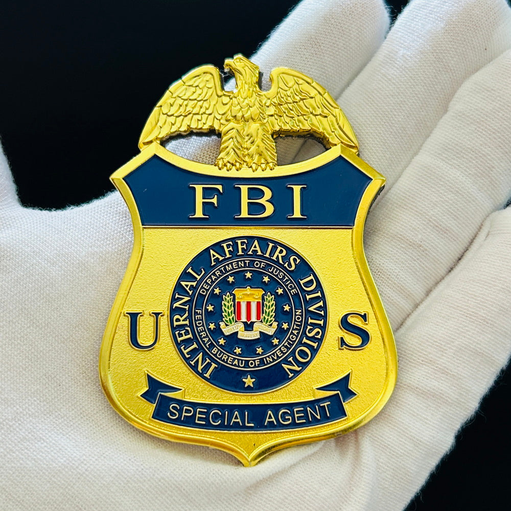 FBI SPECIAL AGENT バッジ US FBI Special Agent Flat Badge Police Magnet – Coin Souvenir