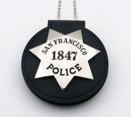 SFPD San Francisco Police Badge #1847 Replica Movie Prop